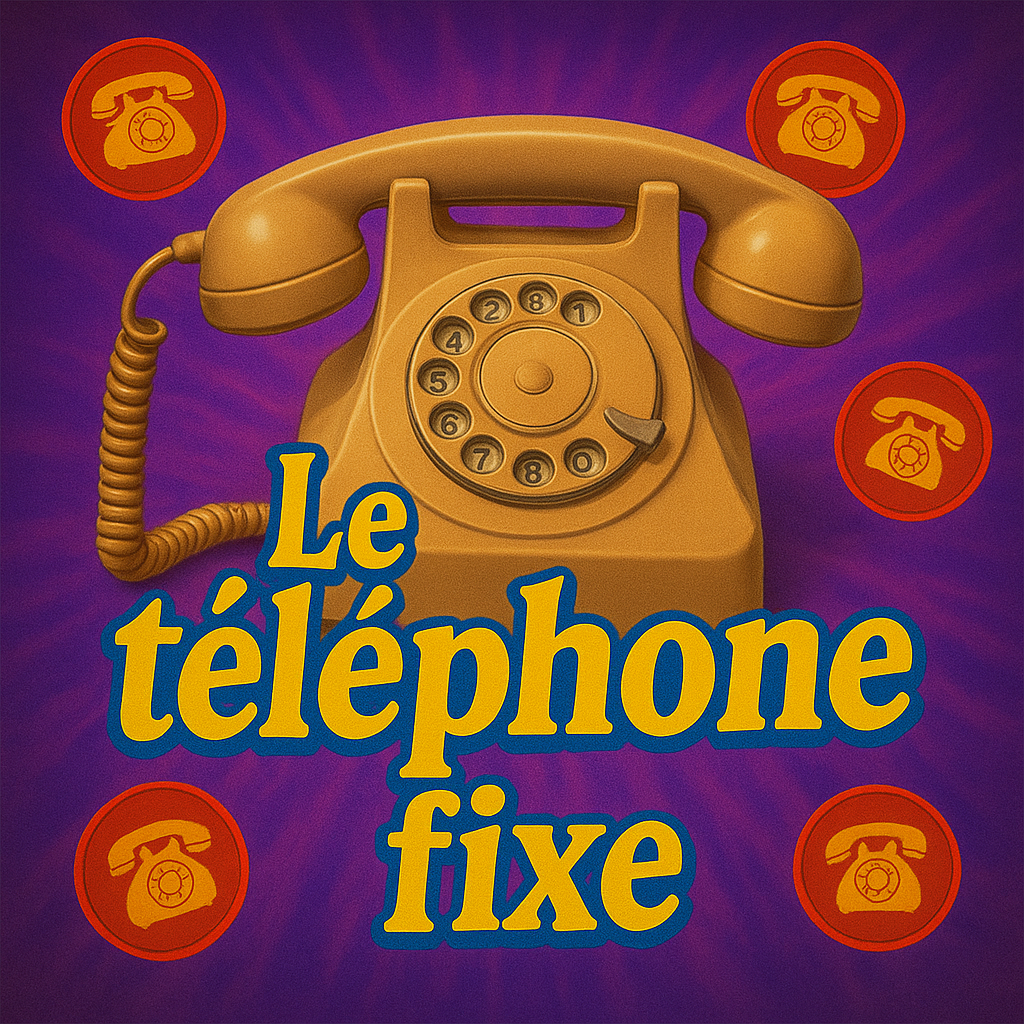 Podcast sur les années 80 et 90, la madeleine du graal MDG 14 Le téléphone fixe