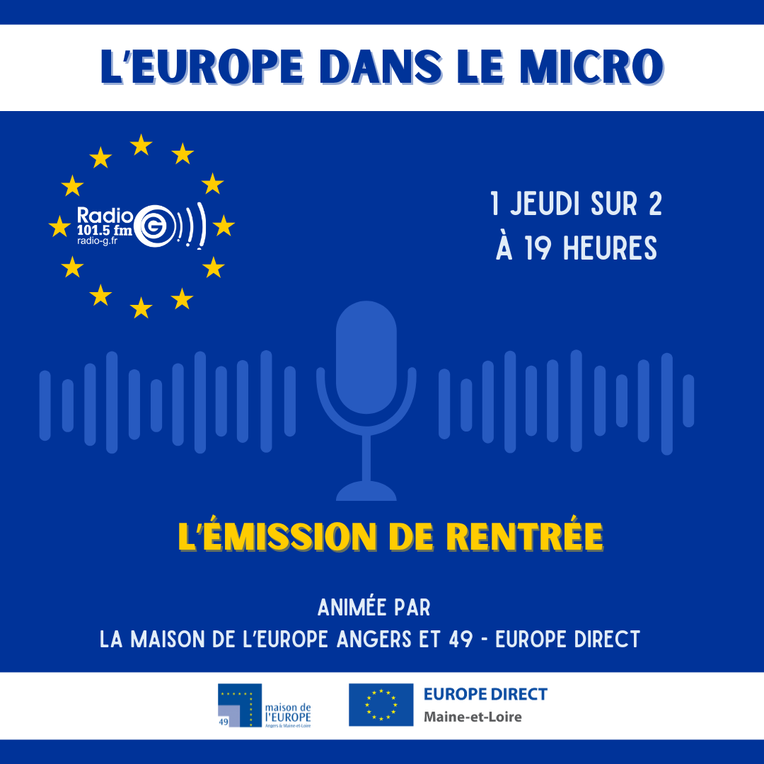 Magazine radio sur l'europe L'Europe dans le micro du 18 09 2025