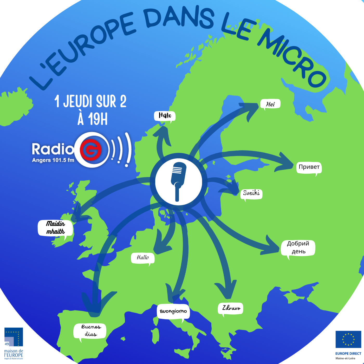 Magazine radio sur l&#039;europe L'Europe dans le micro du 26 06 2025