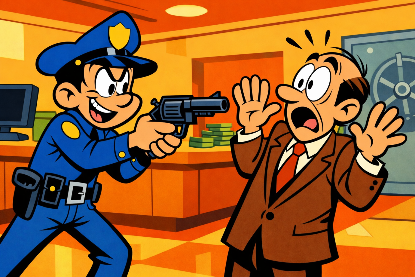 La Drôle de Vie La Drôle de Vie - 029 - Série Policière #3 - La banque