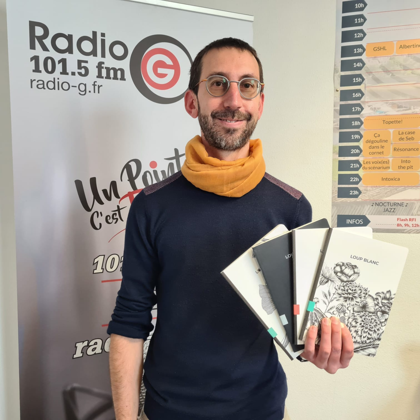 Gildas Le Moigne et Loup Blanc le magazine des entrepreneurs de l'anjou Gildas Le Moigne et Loup Blanc