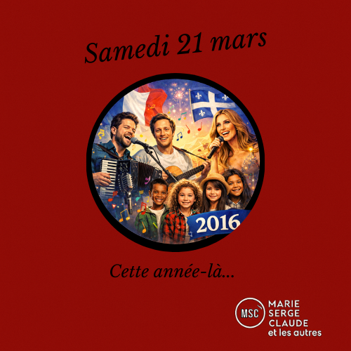 Marie, serge, Claude et les autres Marie, serge, Claude et les autres du 21 03 2026