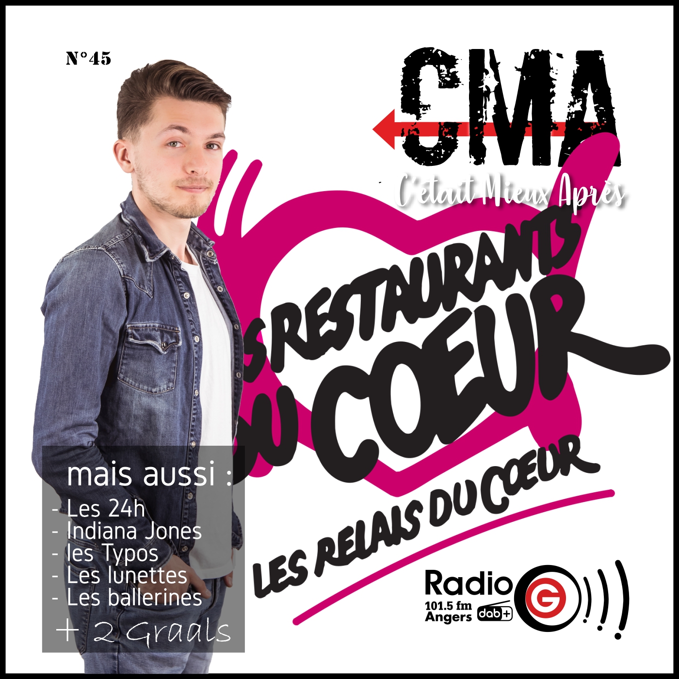CMA du 13 juin 2023 CMA, c&#039;était mieux après, l&#039;émission qui revient sur l&#039;origine des choses - Radio G! Angers. CMA du 13 juin 2023