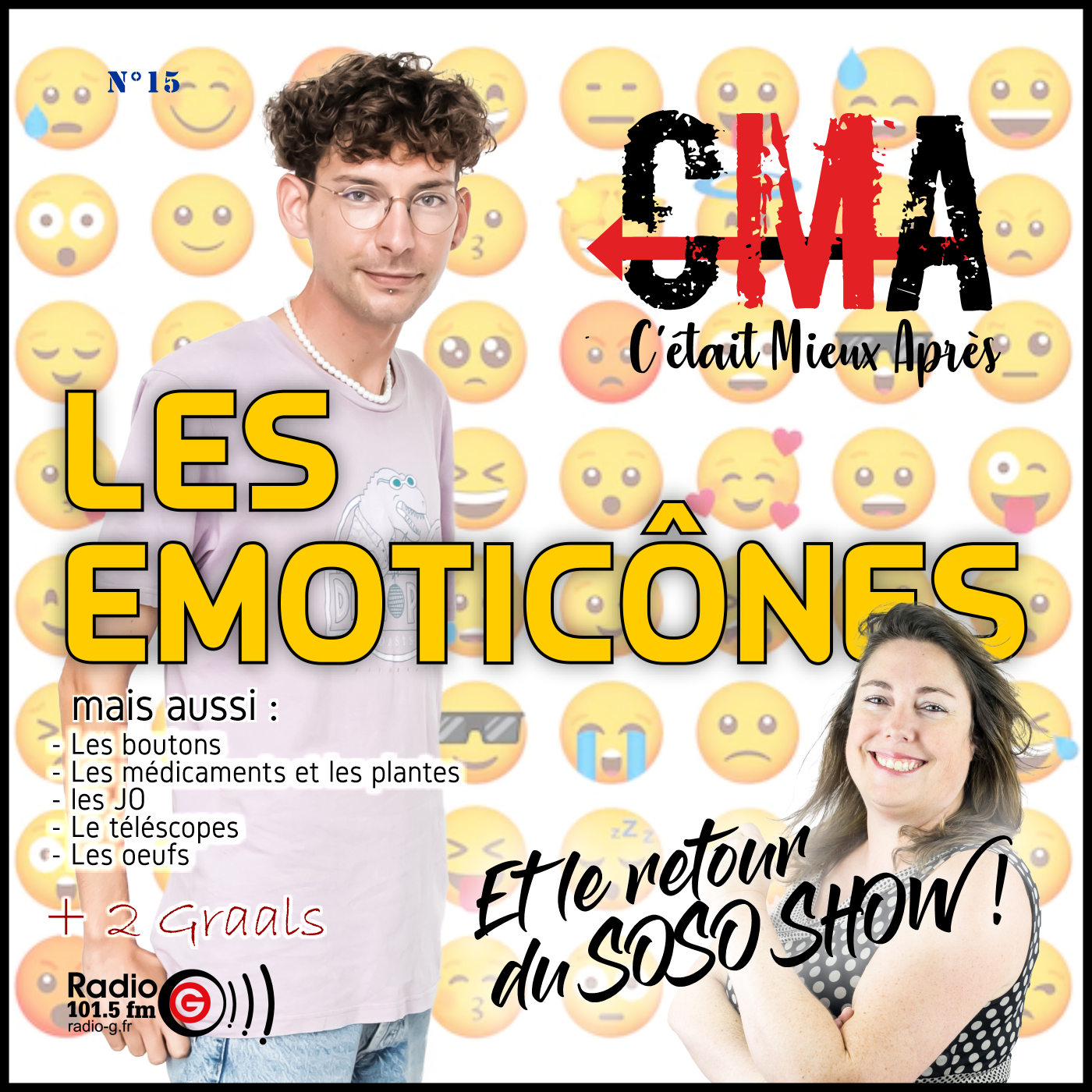 CMA, c&#039;était mieux après, l&#039;émission qui revient sur l&#039;origine des choses - Radio G! Angers. CMA du 05 avril 2022