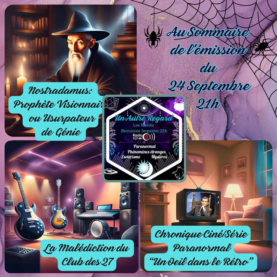 Un Autre Regard, L&#039;émission paranormale sur Radio G Un Autre Regard du 24 09 2024