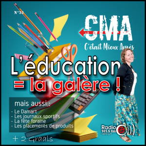 CMA, c&#039;était mieux après, l&#039;émission qui revient sur l&#039;origine des choses - Radio G! Angers. CMA du 29 novembre 2022